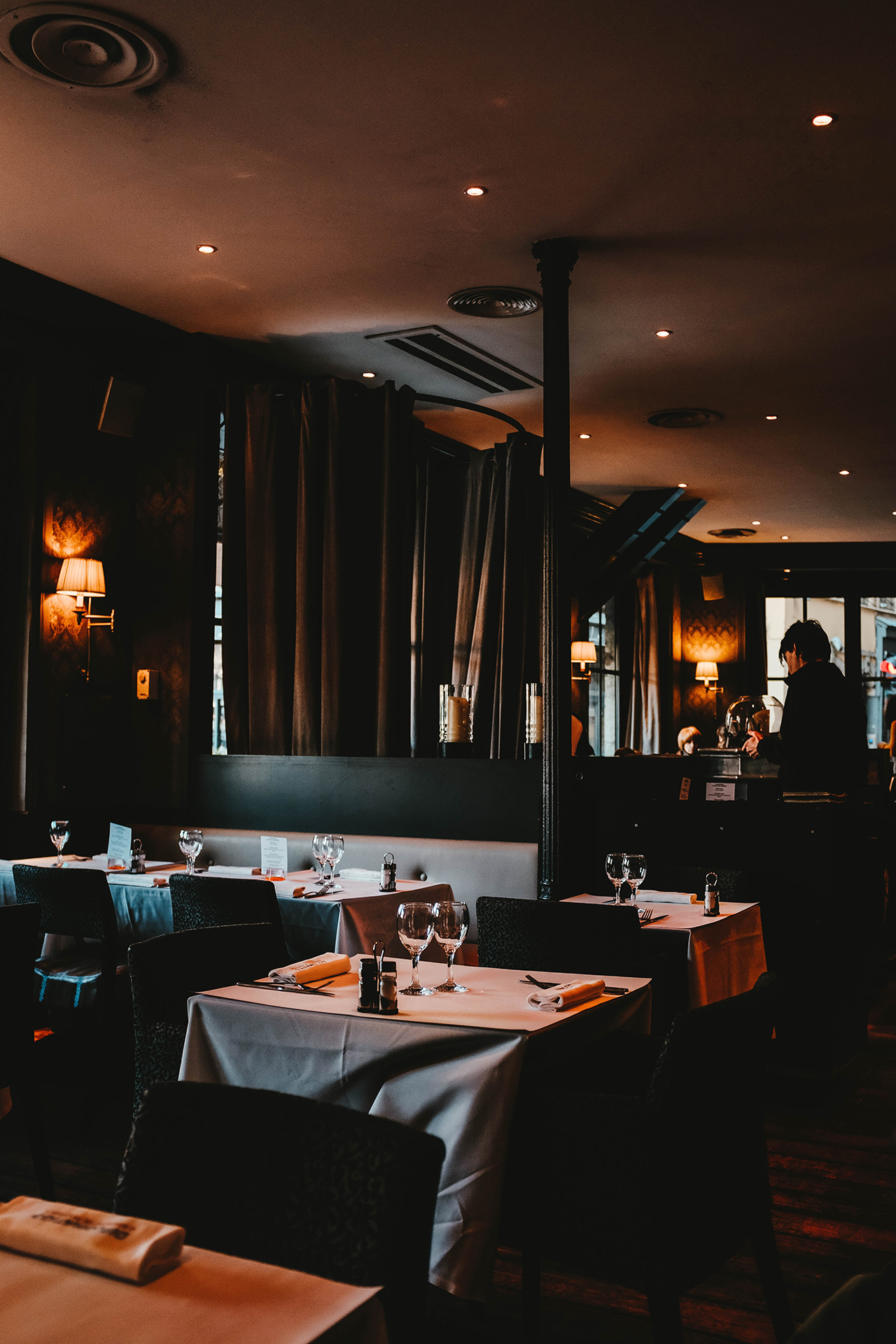 restaurant hall